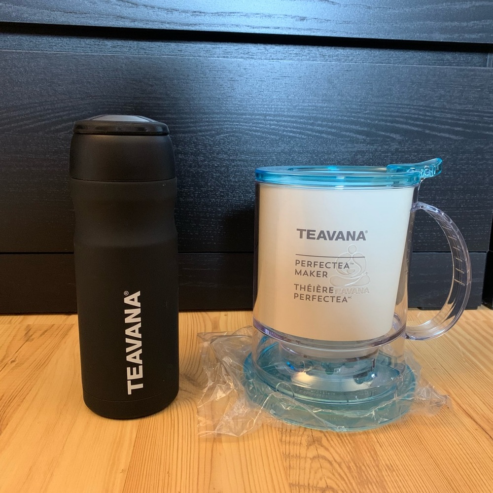 Teavana Tea Maker and 14 oz Tumbler